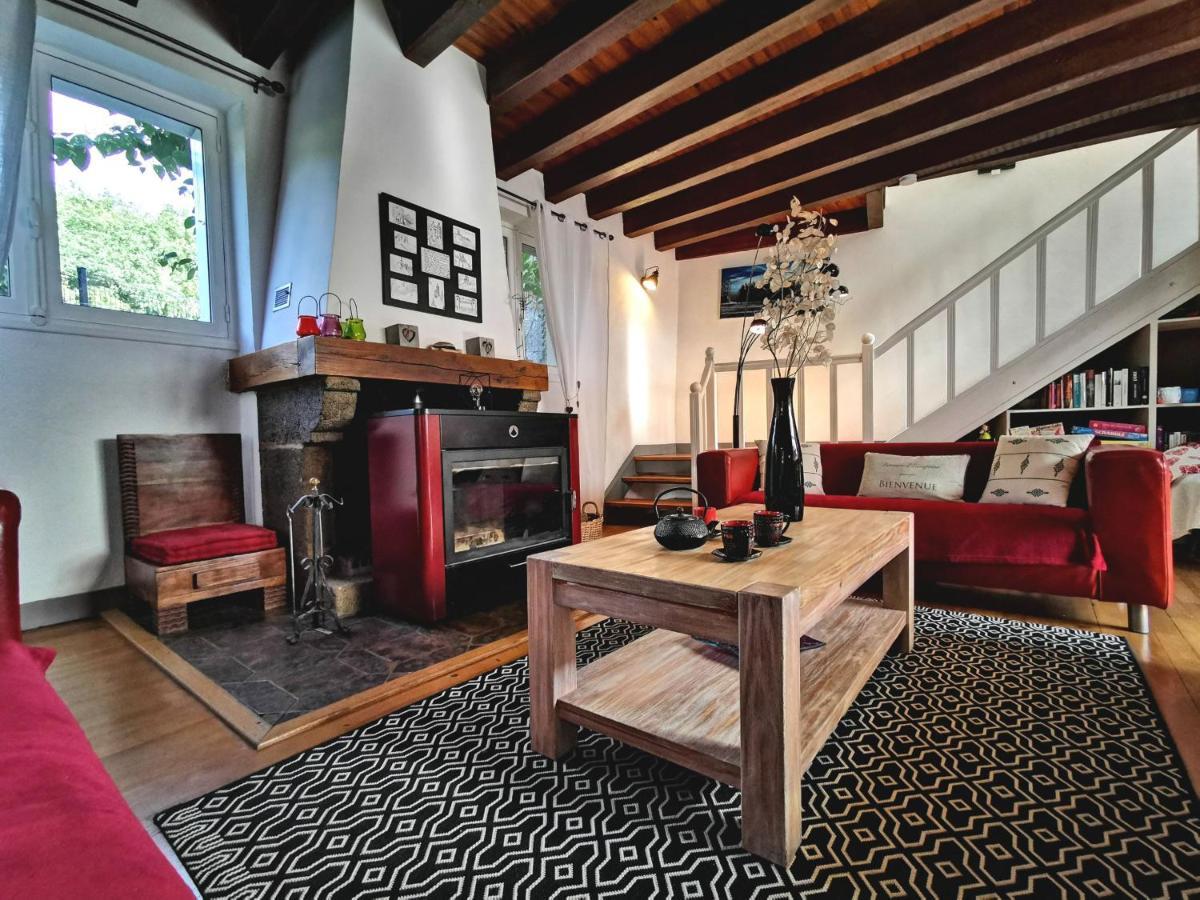 Grande Maison Au Coeur D'Un Village Historique Avec Terrasse Et Wifi Inclus - Fr-1-582-308 Saint-Vidal Exteriér fotografie