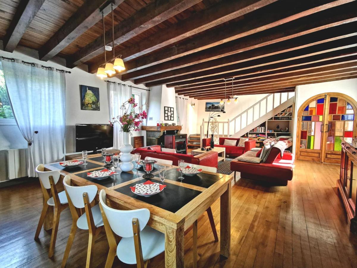 Grande Maison Au Coeur D'Un Village Historique Avec Terrasse Et Wifi Inclus - Fr-1-582-308 Saint-Vidal Exteriér fotografie